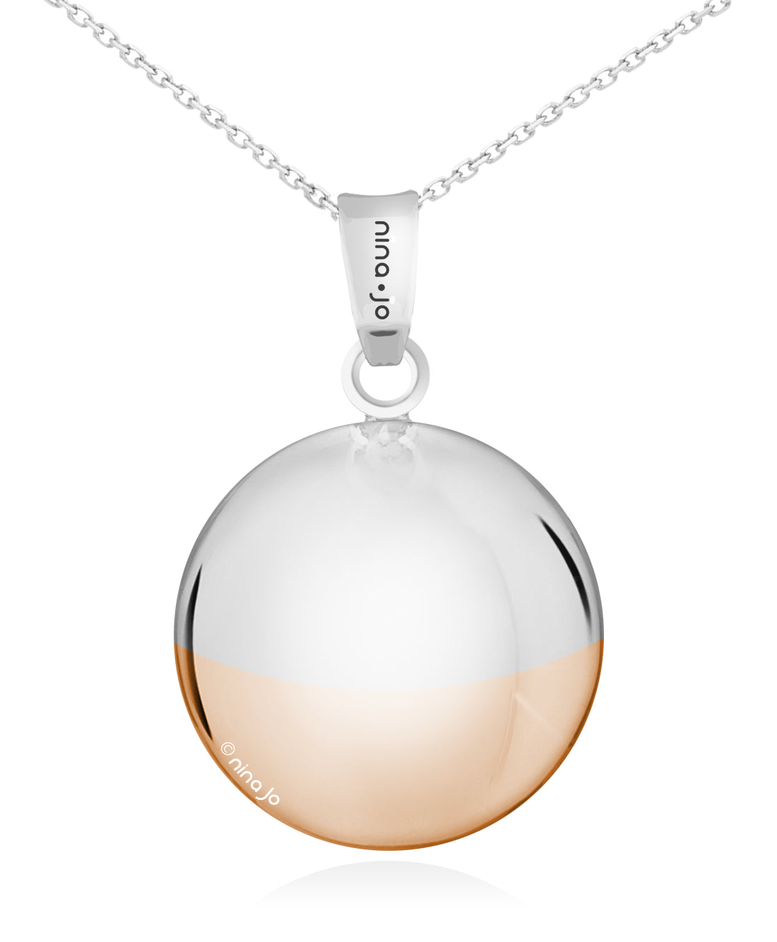 Pregnancy Bola (Silver / Rose Gold) - Rosalie