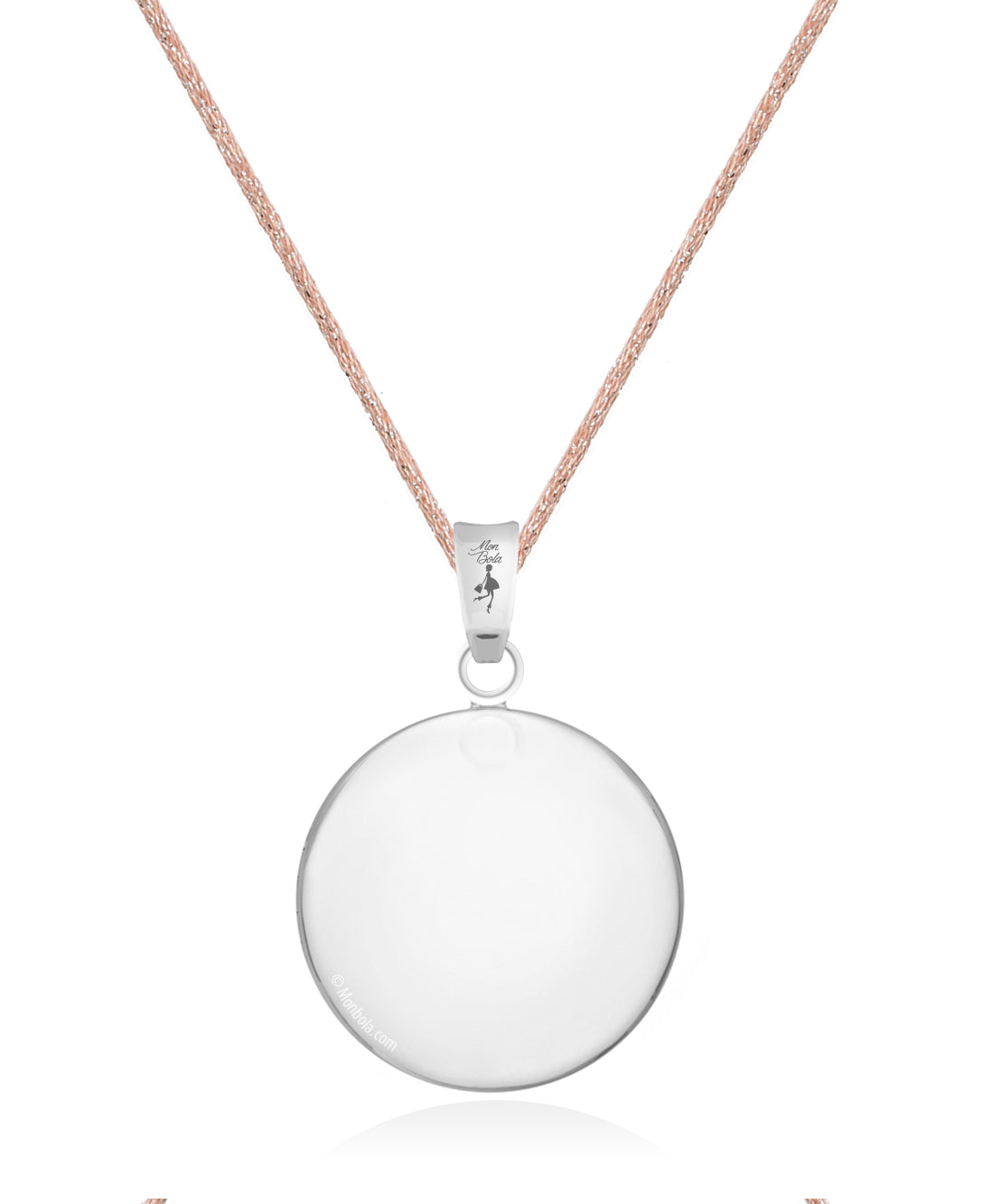 Maternity bola (Silver) - Salmon cord