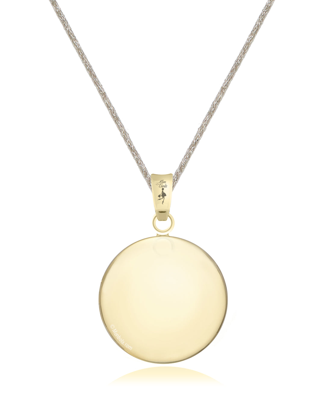 Pregnancy Bola (24k Gold) - Silver Cord