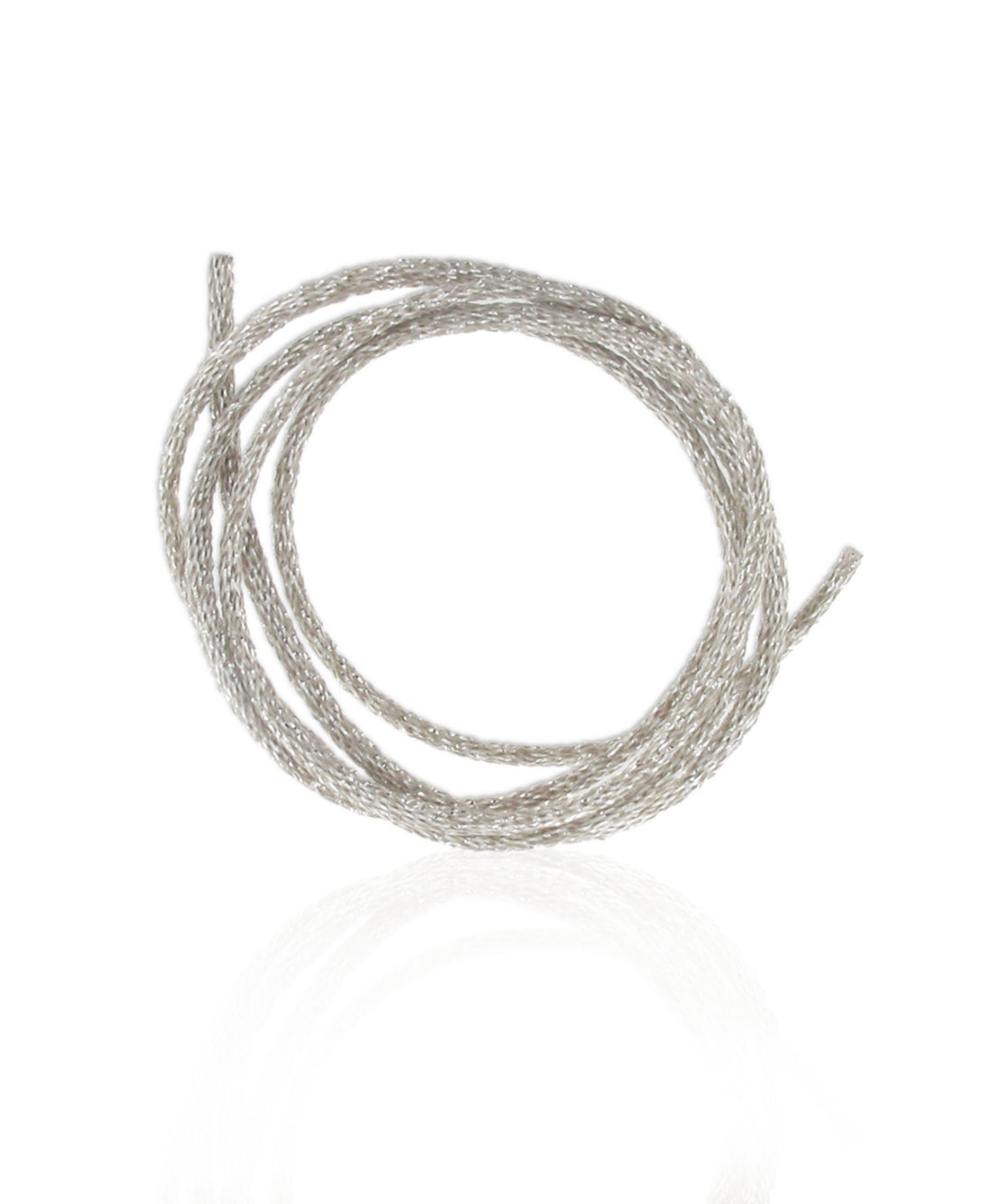Iridescent cord 110cm - maternity bola - Silver